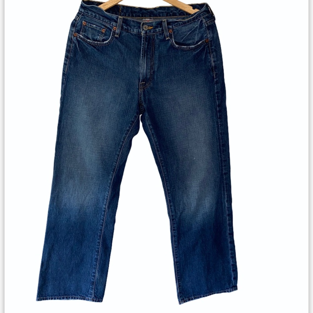 Lucky Brand Dungaree Womens Plus Jeans 34 Short